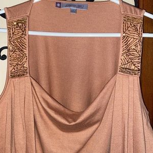 Jennifer Lopez Glitzy Sleeveless Top